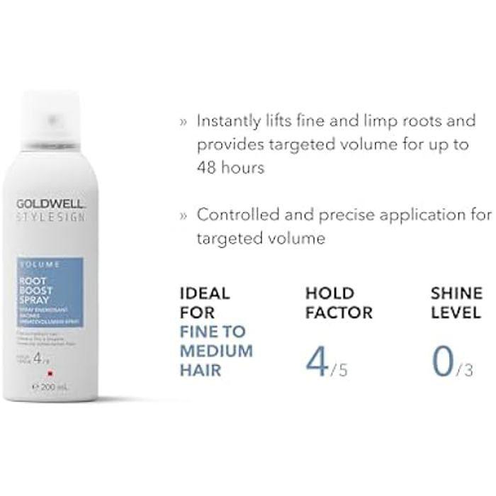 Spray Volume Racines - GOLDWELL - StyleSign - 200ml - Volume Instantané - Protection Humidité