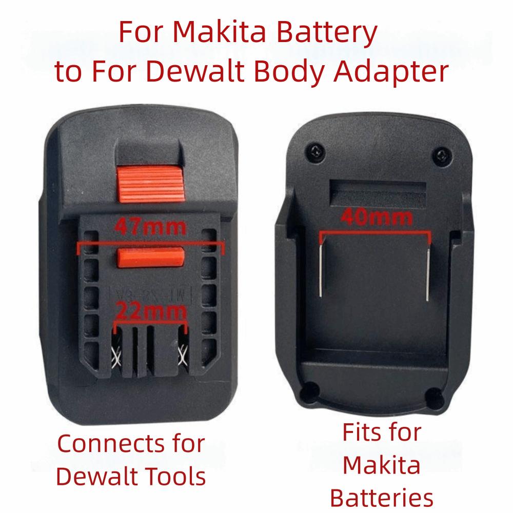 Преобразователь литиевой батареи 2 в 1 Аксессуар для электроинструмента Гаечный ключ Отвертки