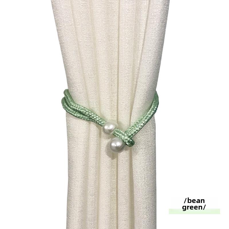 Креативная веревка для завязывания штор с жемчугом — роскошное украшение гостиной