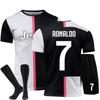 1920Juventus Jerseys Sports Team Uniform Set Football Training Suit Set