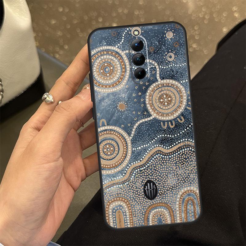 Aboriginal Art Print Case For Nubia Red Magic 8S Pro Plus Red Magic 8 Pro 6 7 6S 7S Pro 5G 5S 6R Cover Coque