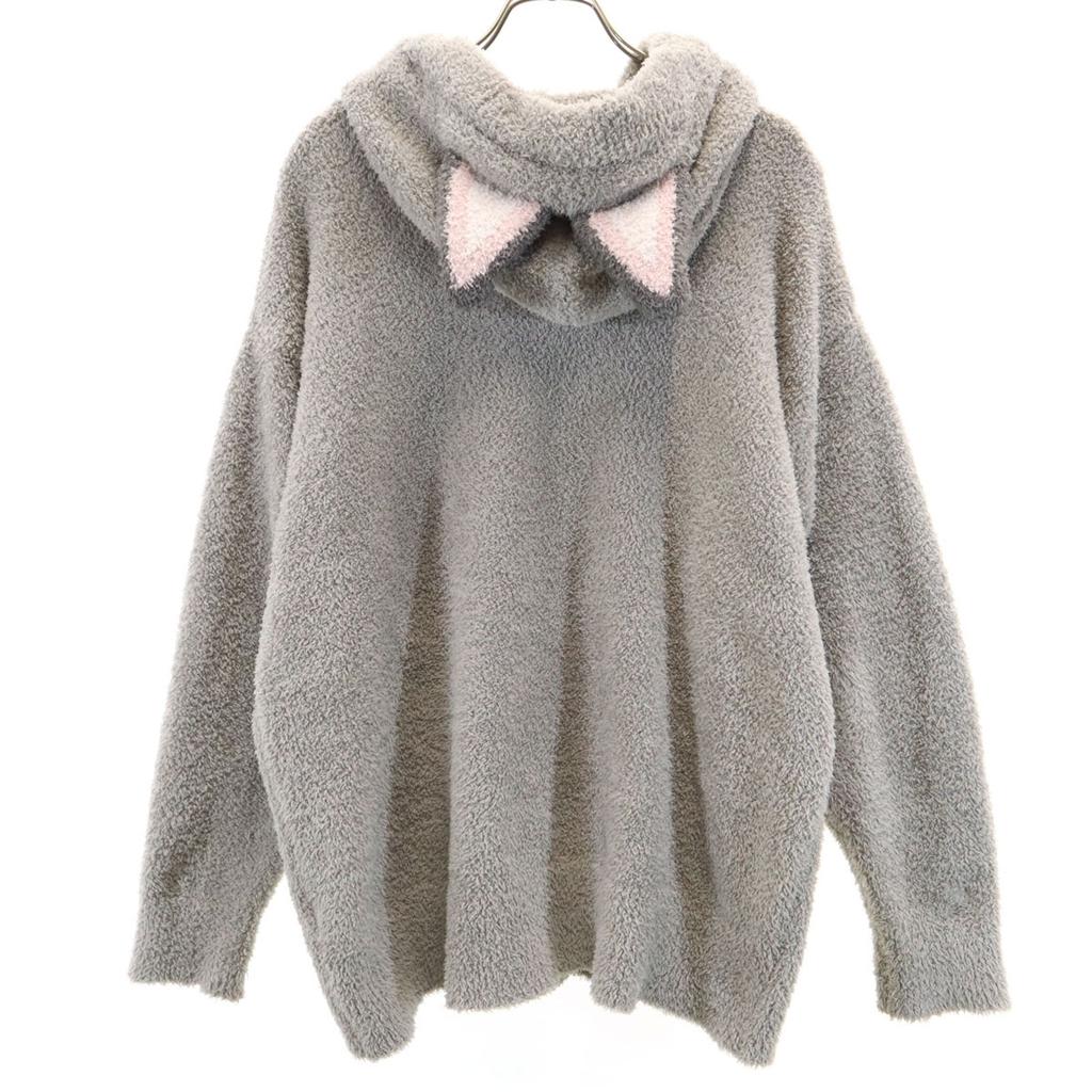 gelato pique Скрещивание животных: Коллаборация New Horizons Толстовка с капюшоном на молнии с длинным рукавом и персонажем Женская Б/У