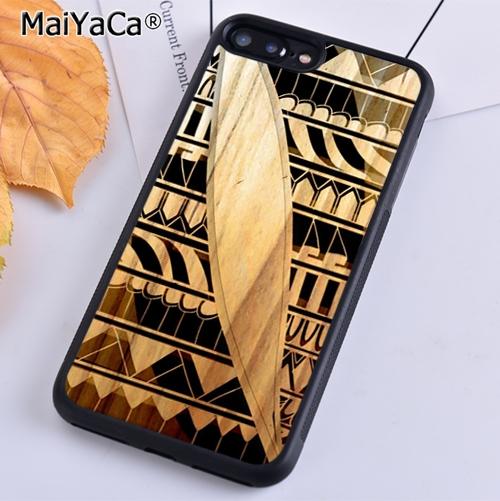 Полинезийский маорийский самоанский tribal узор тату Чехол для телефона Для iPhone 17 Air 16 15 14 11 12 13 Pro MAX Plus coque Чехол
