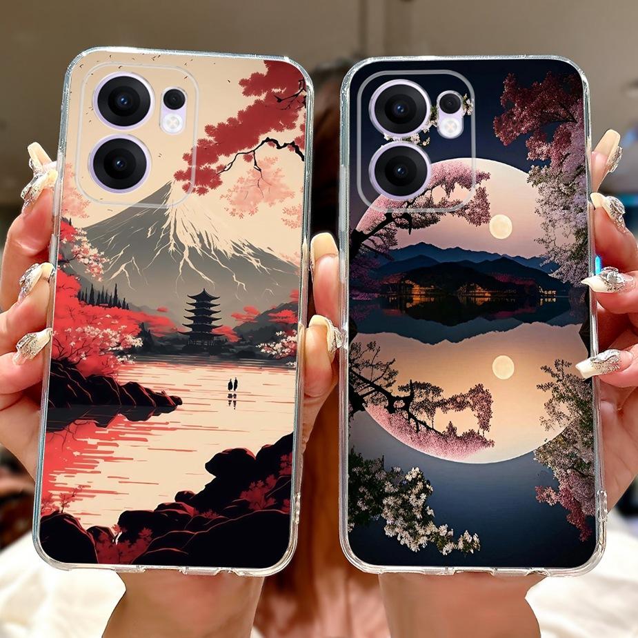 Чехол для Oppo Reno 13F 4G Reno13 Pro Новый модный окрашенный чехол Мягкие силиконовые чехлы для телефона Для Oppo Reno 13 Pro Reno13 F 5G Fundas