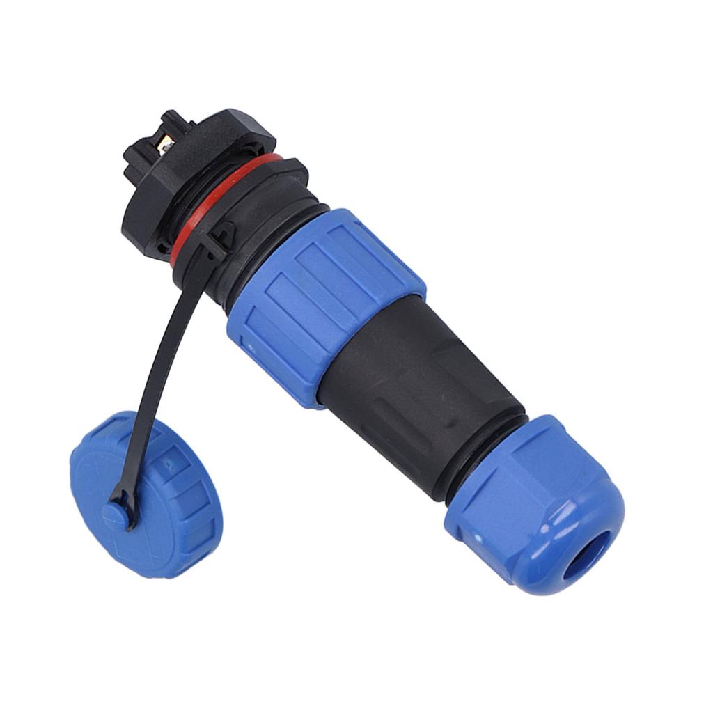 Aviation Cable Connector Socket Waterproof 4 Pin Male Plug Female Sockets 380V 5A LP16