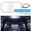 48 LED Interior Light Panel with Switch, Waterproof Crystal Shell Design, High Brightness Car Van Truck Light, Easy Mount