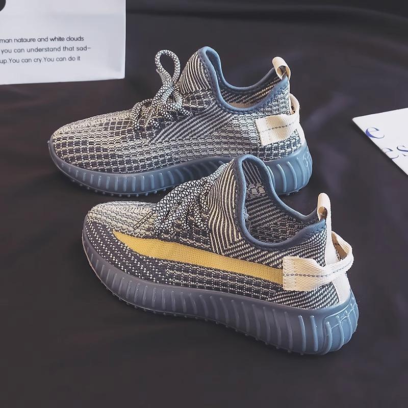 Парная обувь, обувь из кокосового волокна, женская, 2025 новинка, дышащая сетчатая обувь, повседневная, универсальная, удобная спортивная обувь, мужская, тренд