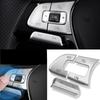 Для VW Volkswagen GOLF 7 MK7 Tiguan Passat B8 Sharan 2016-19 автомобилей многофункциональная кнопка рулевого колеса крышка ключа отделка наклейки