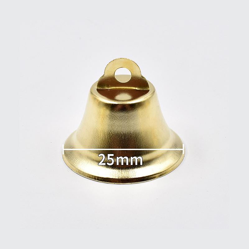10-50 мм позолоченные колокольчики, украшения, труба, мини-колокольчики, рождественский декор