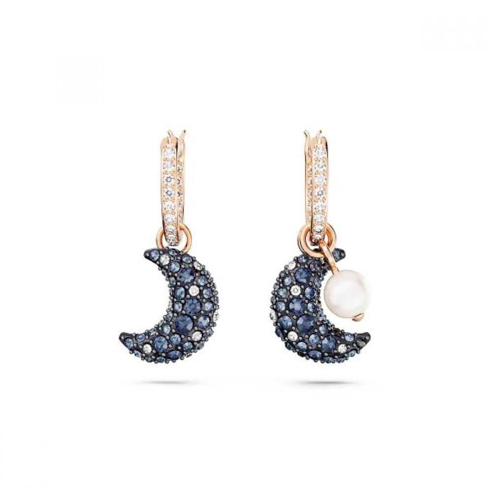 Swarovski Rose Gold Drop Earrings 5671569