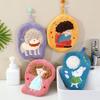 Мультяшное животное - Ручное полотенце из впитывающего кораллового флиса для кухни и ванной