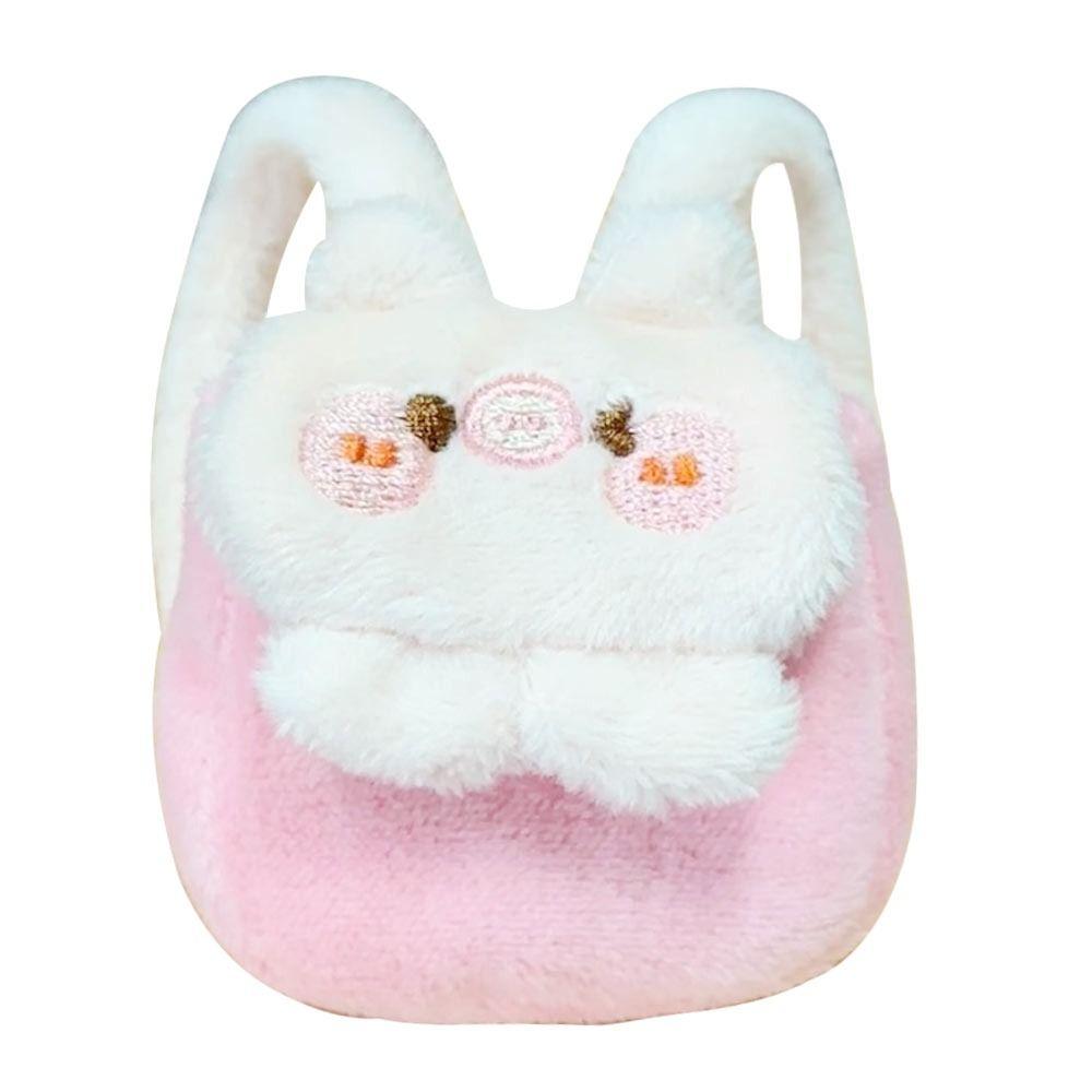 Сумка Labubu в стиле «звериный стиль» 17 см, ручная работа, кукольная одежда, аксессуары, плюшевый рюкзак для куклы 10 см