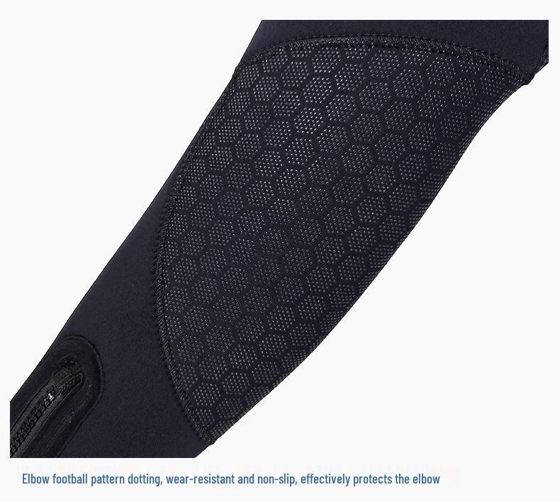 Гидрокостюм OUZO7mm CR Super Elastic с длинным рукавом - Толстый, Защищающий от холода для серфинга, фридайвинга и подводного плавания