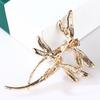 Женская жемчужина животное стрекоза эмаль брошь булавка Custome ювелирные изделия