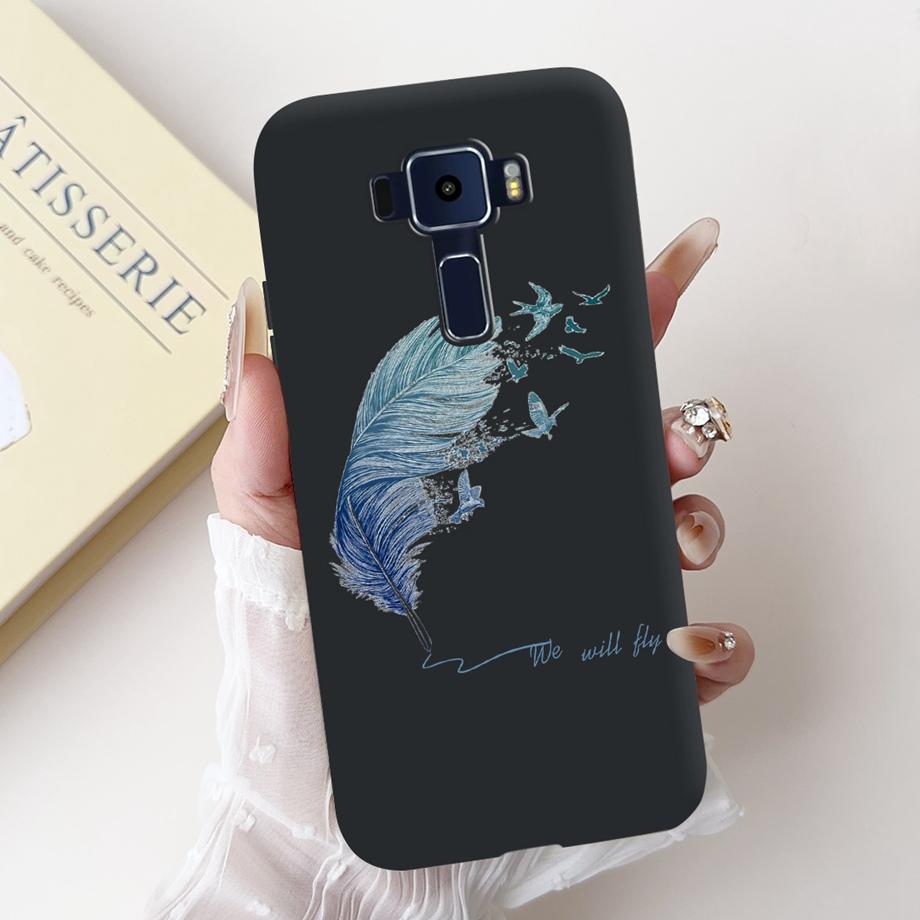 Для ASUS Zenfone 3 ZE520KL Z017D 4 Max ZC520KL X008D 3 Max ZC520TL Чехол Мягкий Силиконовый Задняя Крышка Сумка с Рисунком Сердце Бабочка Цветок