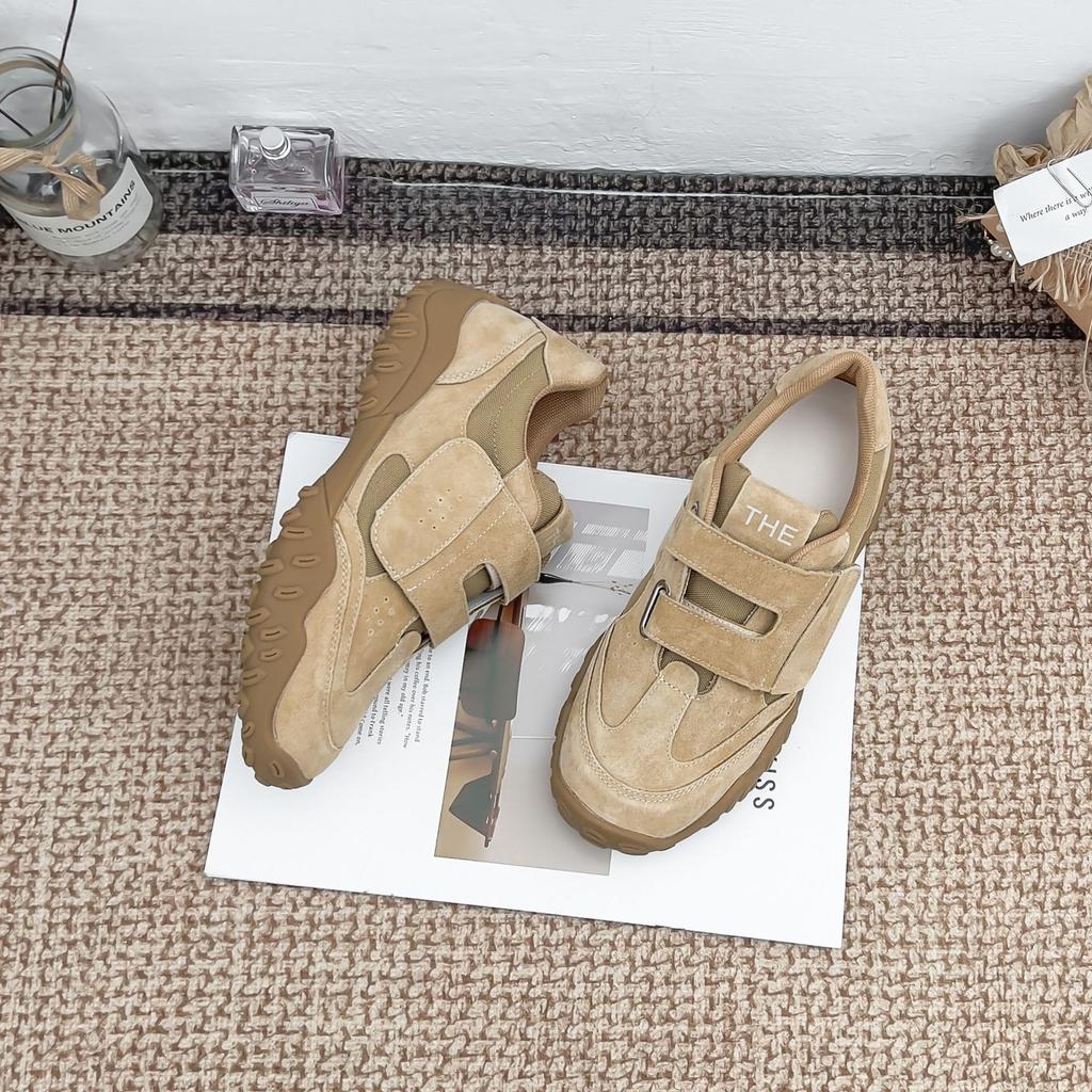 Grape Mother Summer New Big Head Cute Ugly Sneakers 2025 Fashion Korean Version Big Head Retro Dad Shoes Women's Outer Wear