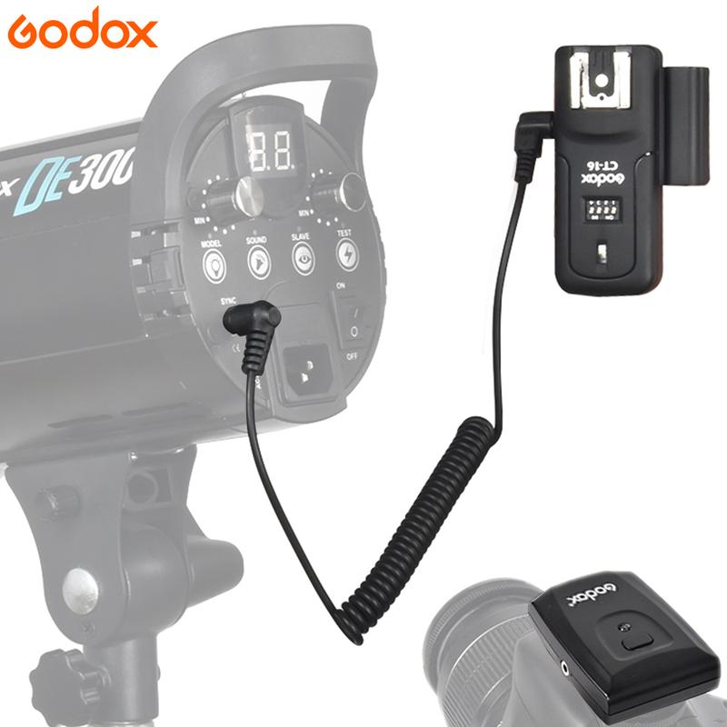 CT-16 16 Channels Wireless Radio Flash Trigger Transmitter + Receiver Set for Canon Nikon Pentax Studio Speedlite Flash