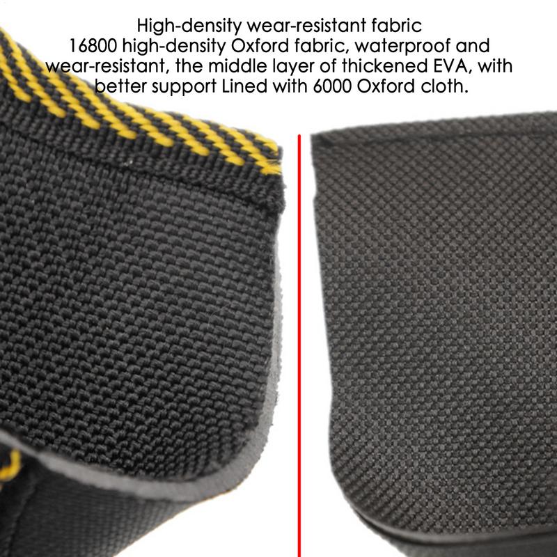 Поясная сумка для инструментов Маленькая сумка для инструментов с клипсой для ремня Многофункциональный держатель для утилит Органайзер для работы для строителей