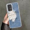 Retro Denim Pattern Soft Phone Case for Samsung A17 A16 A15 A14 A13 A57 A56 A55 A54 A53 A37 A36 A35 A34 A33 A26 A25 A24 A23 A52