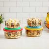 Pyrex Disney Mickey Mouse Friends Decorative Food Storage 8 Piece & Set,