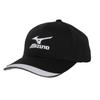 Polyester Twill for Sports and Everyday Use Men's Cap, C2JWB160, Black,