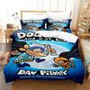3D Print Comics DOG MAN Bedding Set Single Twin Double Queen King Cal King Size Bed Linen Set
