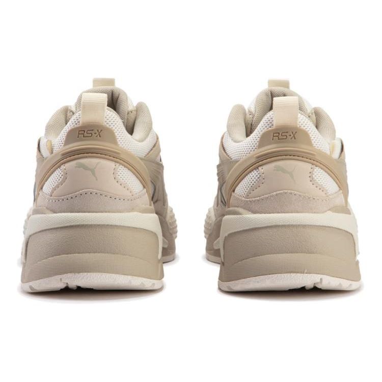 Puma Rs-X Pu Fabric Synthetic Leather Mesh Retro Versatile Shock Absorbing Durable Low-Top Lifestyle Casual Shoes Unisex Sneaker Off-White 390776-34