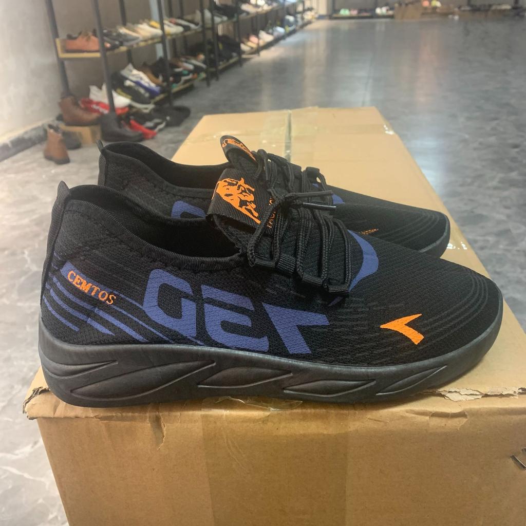 Спортивная обувь Мужские новые дышащие кроссовки Fly Woven Casual Mesh Кроссовки для бега