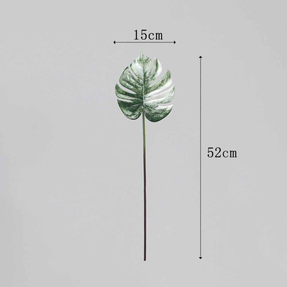 Fern Plant Artificial Tropical Palm Branches Tropical Plants Fake Palm Leaves Desktop Decoration
