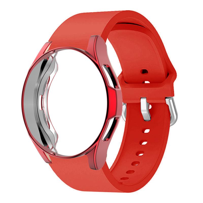 Чехол+ремешок Для Samsung Galaxy Watch 4 classic 46мм 42мм 44мм 40мм умных часов ремешок Ridge Sport Браслет ремешок Galaxy Watch 4