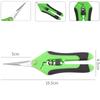 Garden Pruning Shears Set Stainless Steel Trimming Scissors for Flowers Branches Herbs with Non Slip Ergonomic Handles Tools
