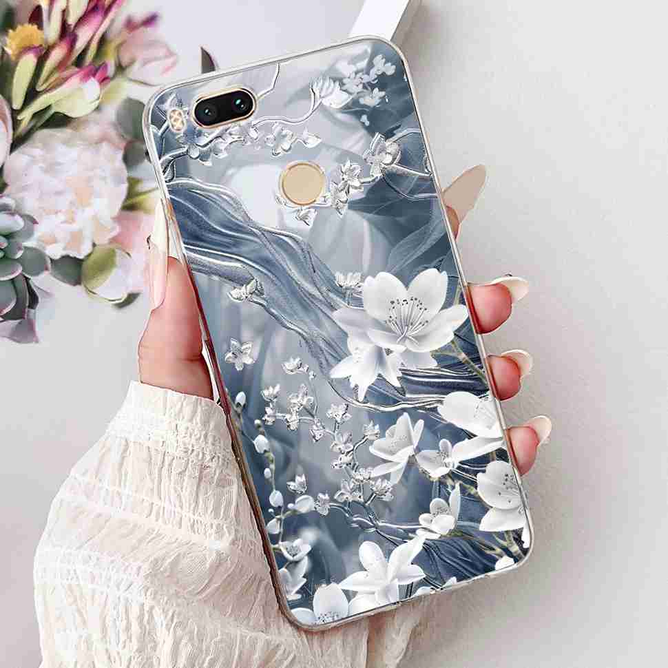 Чехол для Xiaomi Mi A1 MDG2 MDI2, модная расписная крышка из мягкого силикона TPU для Xiaomi Mi A1 Mi 5X 5.5", разноцветный цветочный чехол для телефона