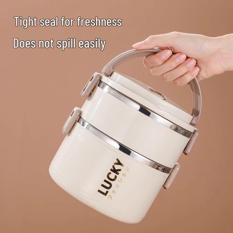 Многослойная термоланч-бокс из пищевой нержавеющей стали