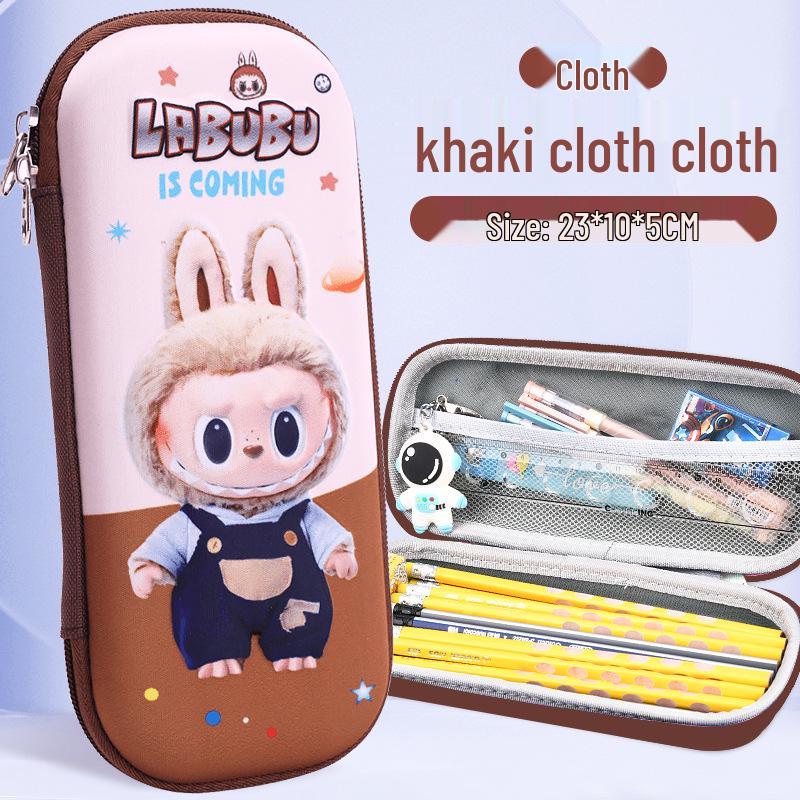 3D мультяшный пенал из ЭВА в корейском стиле для учеников начальной школы - Большой вместимости для мальчиков и девочек