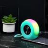 Магнитный мини-динамик Bluetooth с RGB-подсветкой, портативный сабвуфер для смартфонов и планшетов