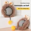 Cat Interactive Ball Toy Automatic Rolling Ball Faux Tail Rechargeable Smart Pet Electric Toy Dog Cat Training Imitate Mouse Smart Pet Plush Toy