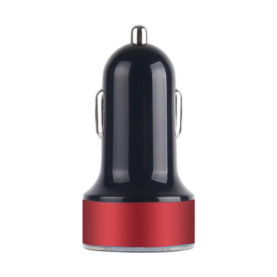 Универсальный светодиодный дисплей громкости, двойной USB-порт, 3,1 А, гнездо для автомобильного зарядного устройства для быстрой зарядки