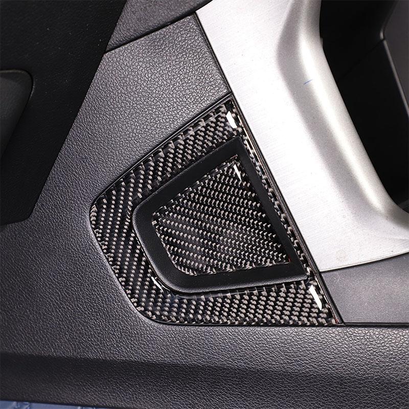 For Subaru Forester 2013-2018 Soft Carbon Fiber Car Center Console Side Groove Panel Cover Trim Sticker Car