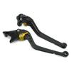 H59 Black (Gold) Honda Brake Clutch Levers 6 Levels Adjustment Fit CB650R CBR650R NC750X NC750S CB650F CBR650F Etc