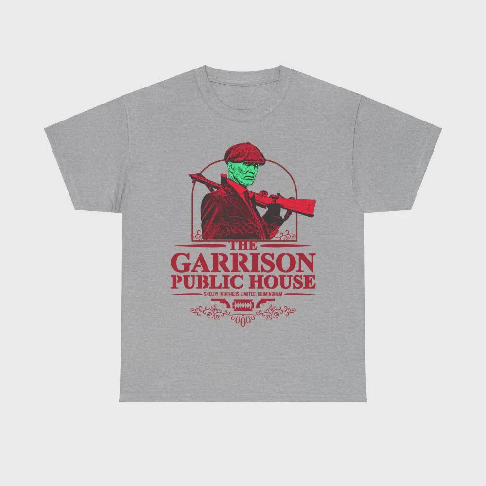 Peaky Blinders Garrison Public House Tshirt Thomas Shelby Tee 2026 Summer Unisex Women Fashion Cotton Oversized Tshirt Y2K