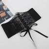 Fashionable Lace Lace Waistband Women's Lace-up Corset Belt Retro Style for Ladies Suitable for Casual Wear and Special Occasions