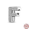 Silver 925 Charms Original Fit  Original Bracele Silver Classic 26 Letters Beads Diy Charm For Women Jewelry