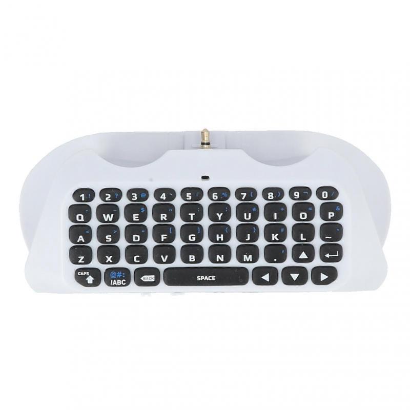 Game Controller External Keyboard Mini Wireless Keyboard with Speaker for Playstation 5 Controller
