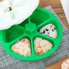 6 In 1 Triangle Rice Ball Sushi Lunch Box Japanese Sushi Mold for Making Seaweed Rice Roll Making Tool Mold