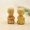 Home Decor Baby Buddha Car Ornament Buddha Statue Little Monk Figurines Key Chain Pendant
