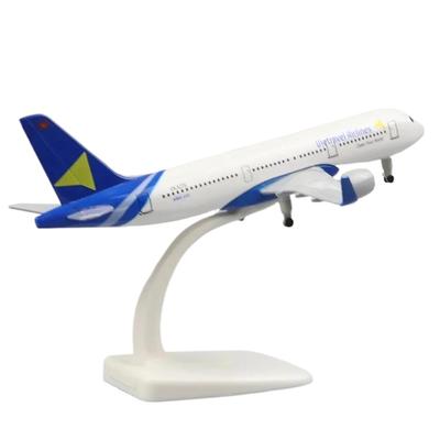 1/400 20СМ Модель самолета Vietnam Airlines A321 Литой металлический самолет подходит для коллекции и демонстрации Сплав металла