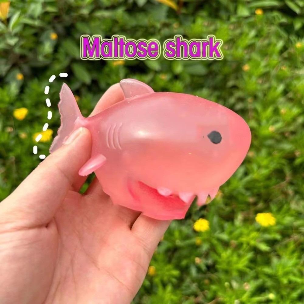 Decompression Design Color Changing Shark Toy Sunlight Sensitive Fidget Shark Toy For Children