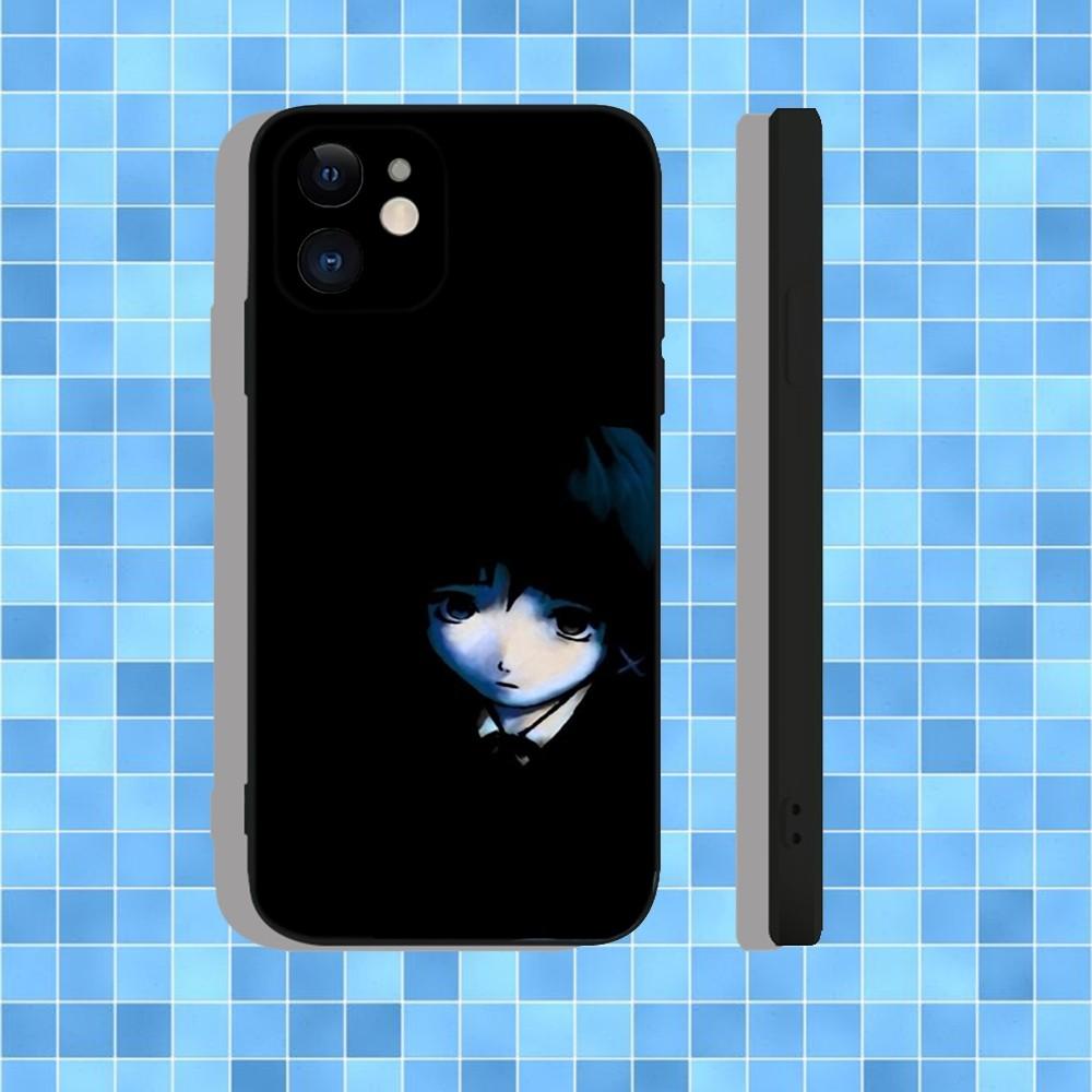 Serial Experiments Lain Чехол для телефона для iPhone 16,15,14,13,12,11,Pro,Max,Plus,X,XS,XR,SE,8,7,Mini, Мягкий силиконовый черный чехол