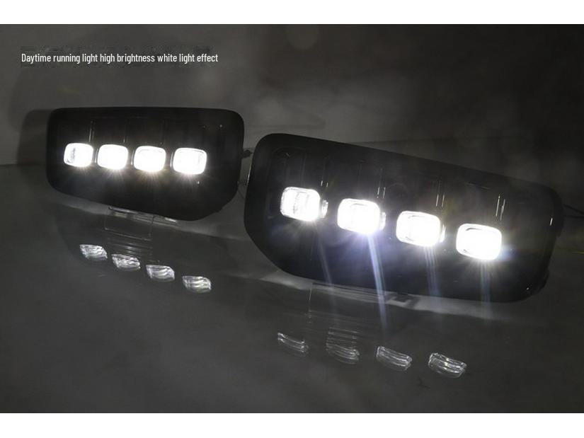 Haval Big Dog Трехцветные дневные ходовые огни и противотуманные фары для Haval Big Dog и Tank 300