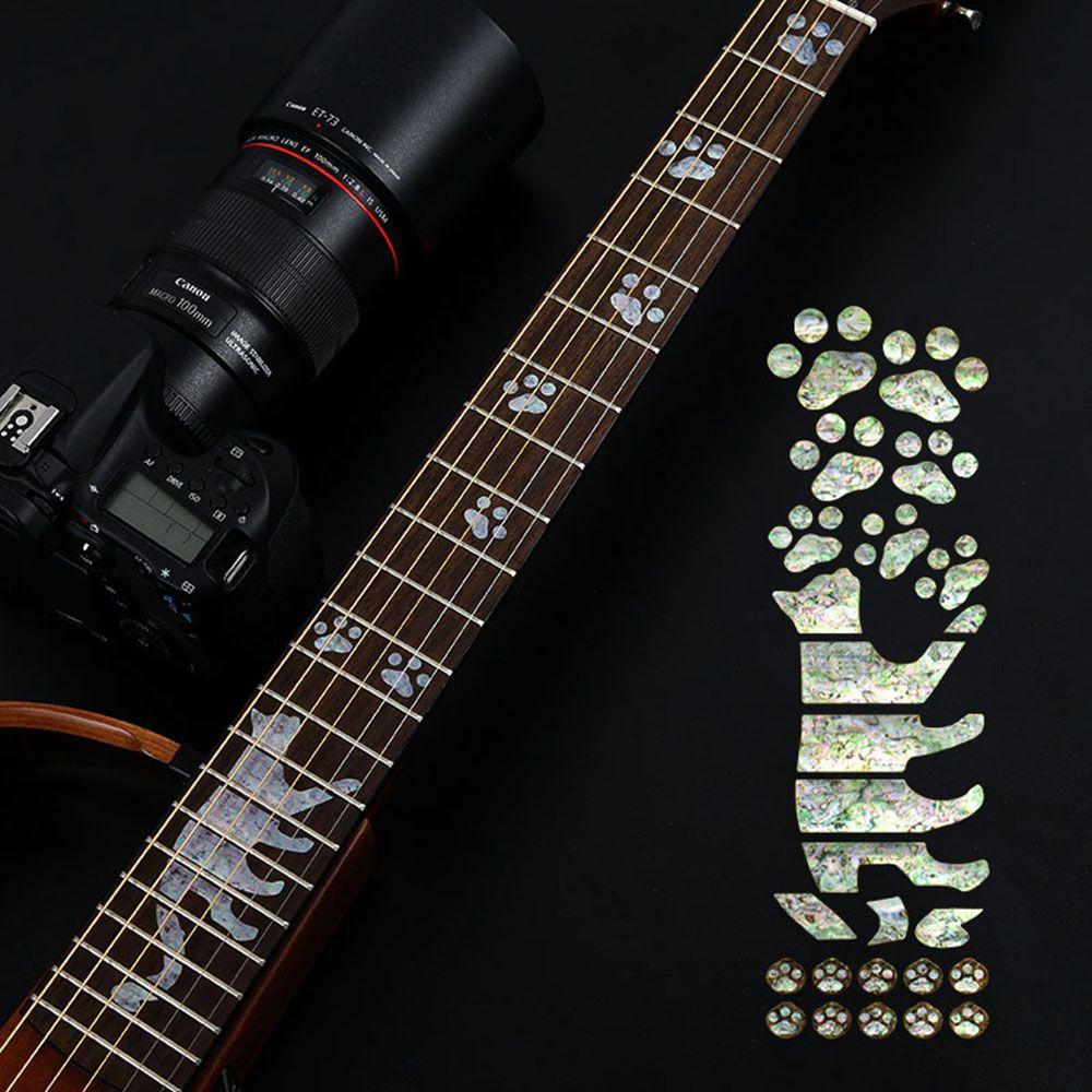 Decorations Beautiful Fretboard Sticker Cross Inlay Decals Guitarra Accessories Ultra Thin Stickers